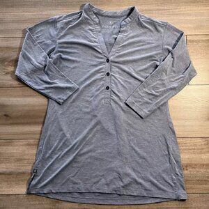 Free Fly Women's Bamboo Flex Henley Size Small